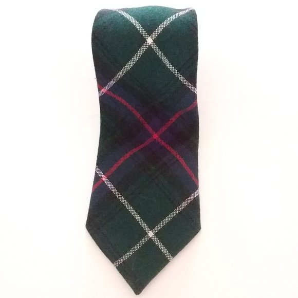 Mac Donald tartan 100% wool tie - Picture 2 of 7